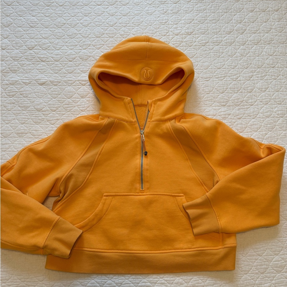 lululemon athletica Orange Hoodie